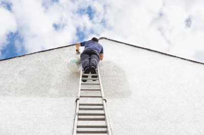 Peinture extérieure au Ribay — façades et ravalement